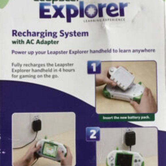 Leapfrog Leapster Explorer Recharging System with AC Adapter New/NWT! - Picture 7 of 14